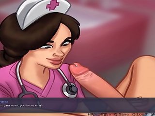 Exceptional dirty video with a perfected teenager and blowjob from a nurse l My sexiest gameplay moments l Summertime Saga&lbrack;v0&period;18&rsqb; l Part &num;12