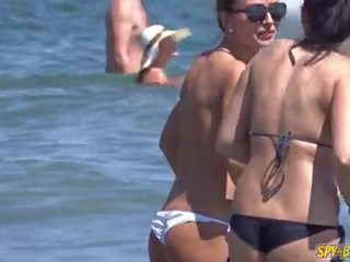 Voyeur Beach Big Boobs Topless Amateur super Teens HD film