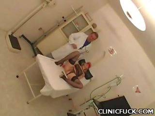 Clinic x rated clip Blonde Twat Eaten Out