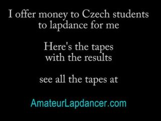 Czech college young damsel shakes booty and lapdance